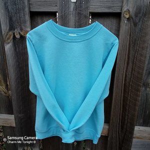 Gildan Sky Blue Small Sweatshirt - Unisex